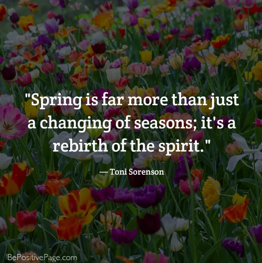 65 Motivational Spring Quotes To Celebrate The Season Of Renewal