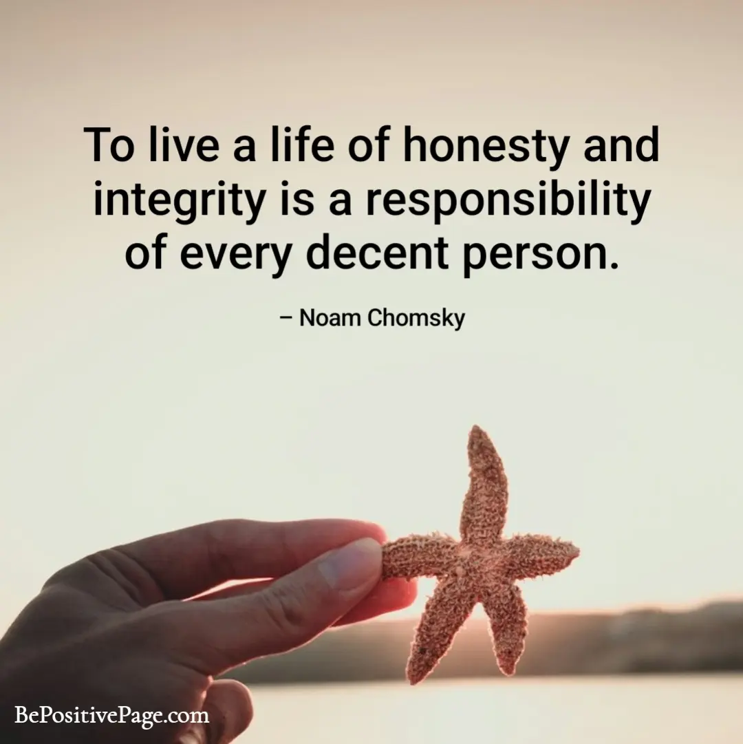 Life And Honesty Quotes