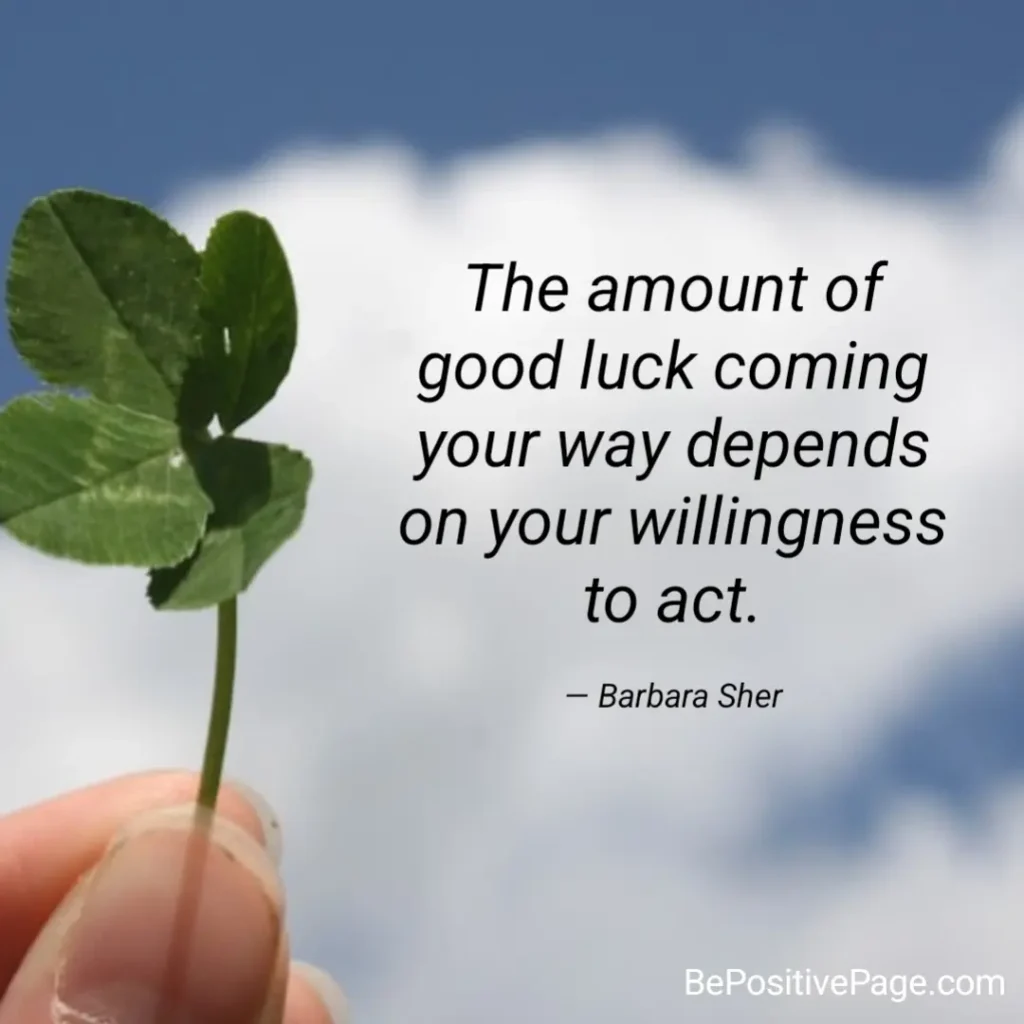 Luck quotes