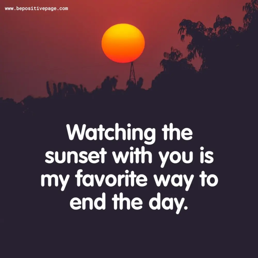 Sunset quotes