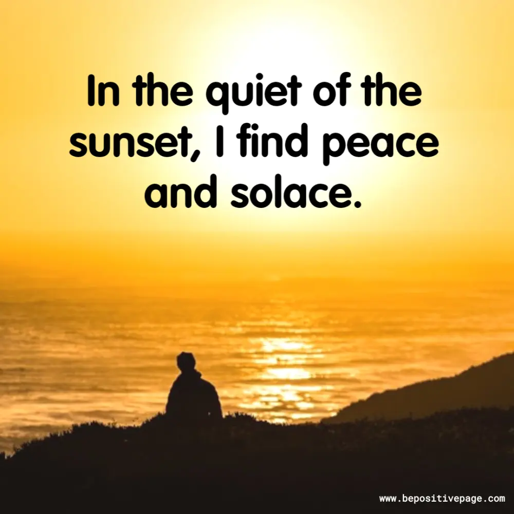 Sunset quotes